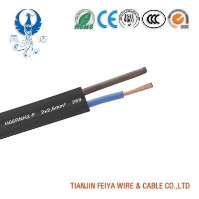 Industrial Cables H05rnh2-F Illumination Flat Cable Rubber Sheathed Flexible Cable Electric Wire