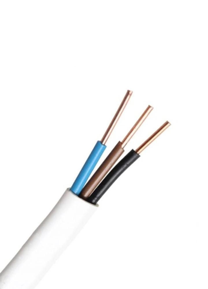 Africa& UK Twin and Earth Cable 6242y Cable Nigeria 2X2.5+1.0mm Flat Electro Cables