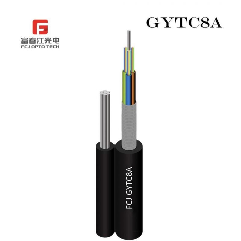 Loose Tube Filling Compound 22 Years Manufacturing Hydrolysis Resistant Self-Supporting Fiber Optic Cable Gytc8a