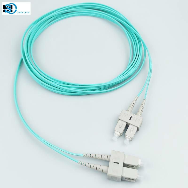 Om3 1m 2m 3m LSZH Dx Multimode Sc/Upc-Sc/Upc Optical Fiber Patch Cable Patchcords