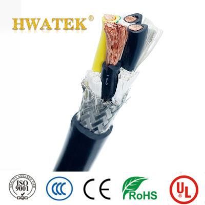 UL2586 1000V Stranded Bare Copper Conductor Braided High Voltage Electrical Wire Cable