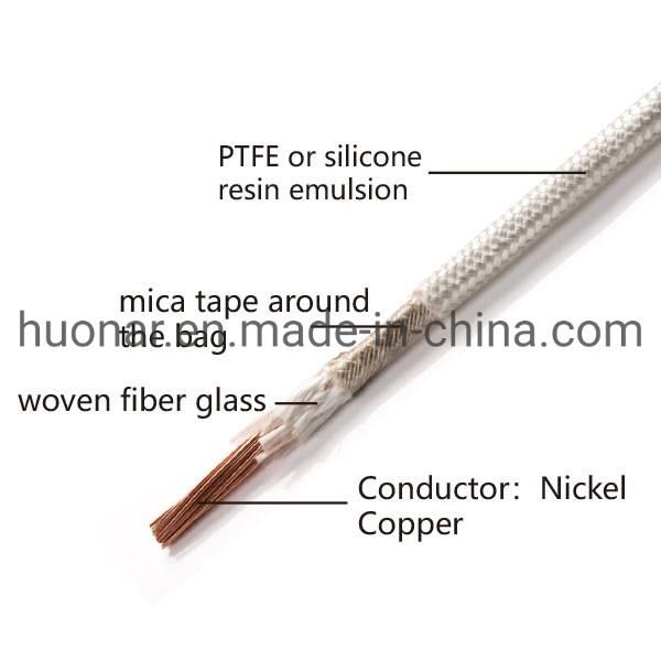 Fire Resistance Heat Resist Fiber Mica Glass Braided Cable Wire