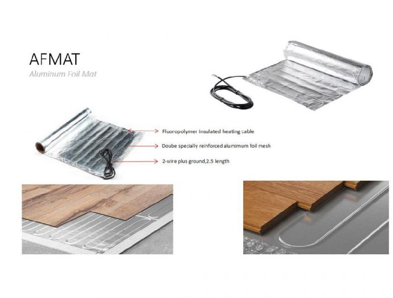 Under Wood Heating Mat; Electric Film; Aluminum Foil Geothermal Mat