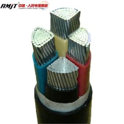 XLPE Power Cable Medium Voltage XLPE Insulated PVC Sheathed Aluminum Conductor Electric Cable