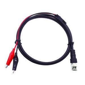 Hot Sale BNC Cables Male to Alligator Clip Probe Test Lead to Use with Oscilloscopes Coaxial Cable