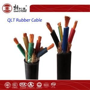 Rubber Insulated Cable with Rubber Jacket, Electrical Cable