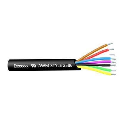 PV Inverter Flame Resistant Stranded Copper Wire Control Cable UL2586