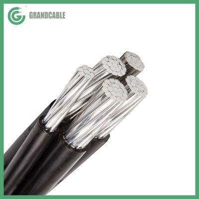 Conductor, ABC, LV, 3X95+70+16 mm2, MDPE Cable UV Resistant, 0.6/1kv