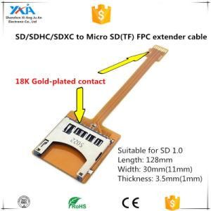 Xaja Micro SD TF Memory Card Kit Extender 10cm Male to Female Soft Flat FPC Extension Cable