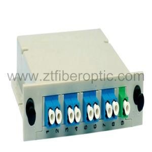 Blade Type LC/Upc Optical Fiber Splitter