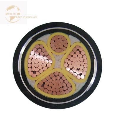 Copper Core Power Cable 4 Cores 5 Cores 25mm 70mm 16mm XLPE Medium Voltage Armoured Power Cable
