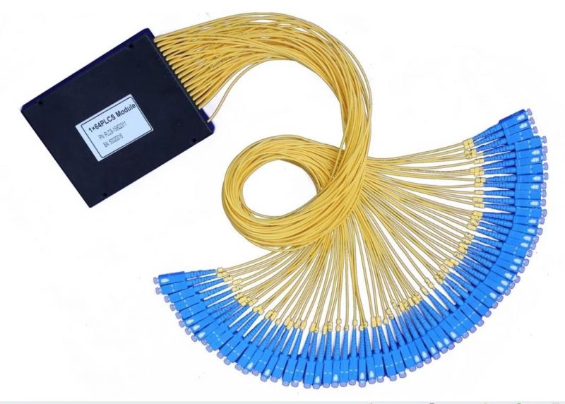 1X64 Fiber Optic Cassette Type PLC Splitter