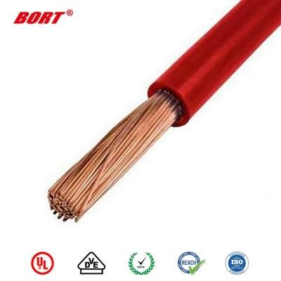 Cross Linked Irradiated Single Core PVC Insulation Lighting Cable