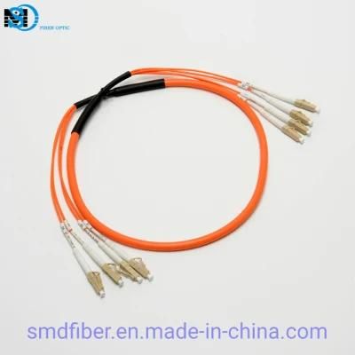 Multimode 4 Core LC/Upc-LC/Upc 2.0mm Branch Fiber Optic Cable