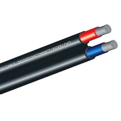 High Quality TUV Approved 2X6mm2/4mm2 Twin Core PV Solar Cable