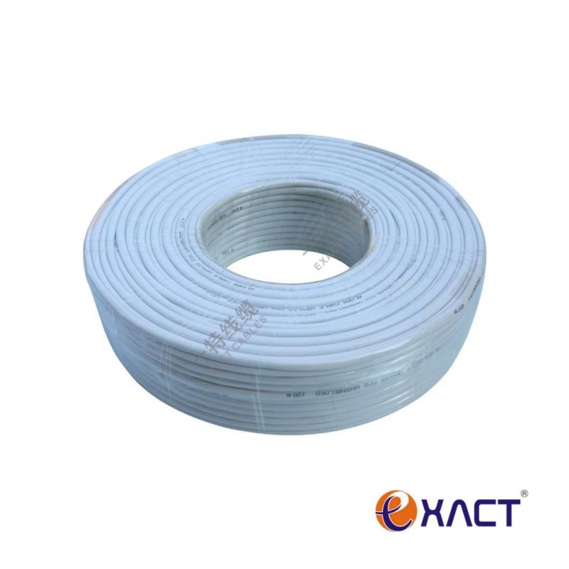 2x0.22mm2 Unshielded Stranded TCCAM conductor LSOH Insulation and Jacket CPR Eca Alarm Cable Signal Cable