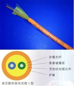 2 Core Indoor Distribution Optical Cable