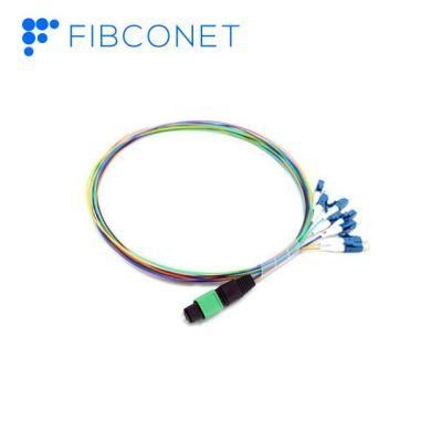 8/12/24 Cores MTP (Male) Fanout 0.9mm 30cm Fiber Patch Cable