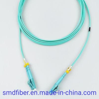 3meter LC Upc to LC Upc Om3 Multi Mode 50/125 Duplex Optical Fiber Patch Cord