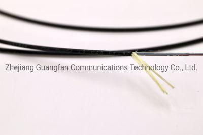 Optic Fiber Single-Mode Micro Cable HDPE Central Loose Tube Aramid Yarns