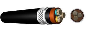 Medium Voltage Power Cable 11kv Three Core Swa