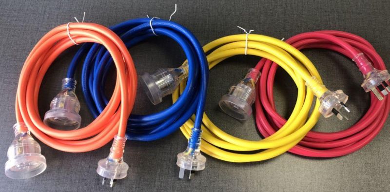 Three Pins Extension Cord with SAA Approved