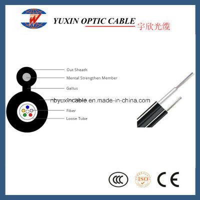 8 Core No-Armored Outdoor Aerial Cable/Self-Supporting Figure 8 Central Loose Tube Cable (GYXTC8Y)