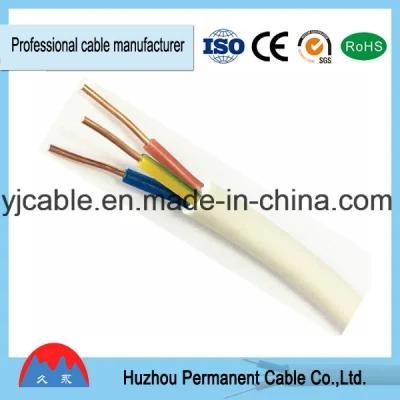 Low Voltage BV/BVV Copper Conductor PVC Insulation Sheath Electrical Electric Wire Cable