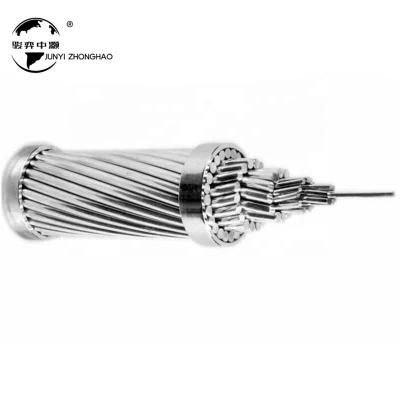 High Voltage 240mm 4/0 ACSR Overhead Conductor Aluminum Bare Cable Wire