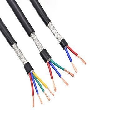 UL2851 Copper Conductor Braided Shielded Multicores PVC Jacketed Wire Cable