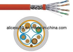 SFTP Shielded Pimf 4 Pairs Cat 7 LAN Cable