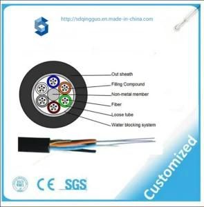 Duct Use Antirodents Single Model GYFTY Optical Fiber Cable with 72 Core
