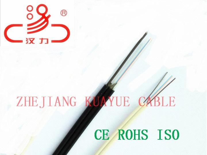 FTTH Communication and Telecom Drop Optical Fiber Cable 1 2 3 Core