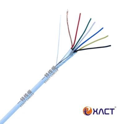 6x0.22mm2 Shielded Stranded TCCA conductor LSF Insulation and Jacket CPR Eca Alarm Cable Control Cable