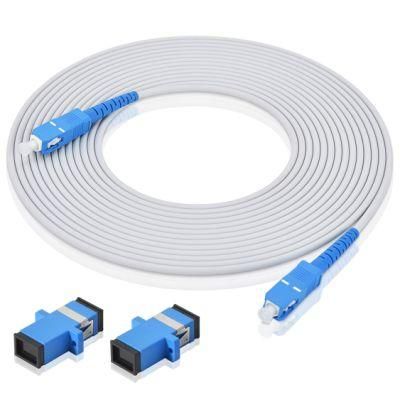 Sc-Sc 3.0mm Fiber Optic Patchcords PVC 5m