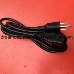1.8m Black Jet PSE Japanese Cord with IEC 320 C13