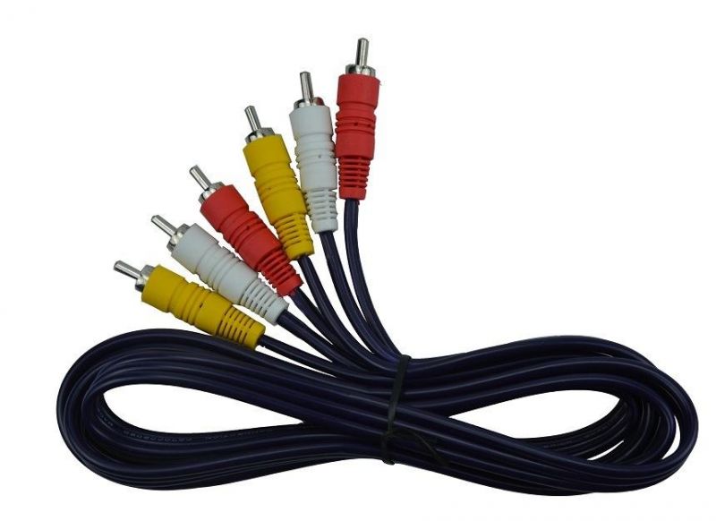 3RCA-3RCA Audio Video RCA Cable