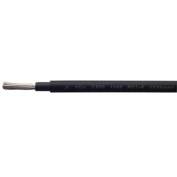 25 Years Warranty 4mm Black/Red/Blue PV Cable with TUV Approval Safe, Reliable