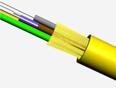 Gjjv Cheap Price OEM Indoor Optical Tight Buffer Fiber Optic Cable G652D 1-4 Cores in Yellow Color Jacket