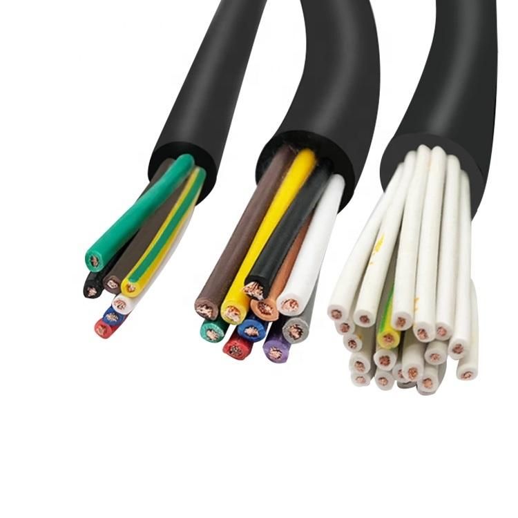 300/300V Rated Voltages Copper Core PVC Insulate PVC Sheathed Flexible Wire for Internal Wiring of Equipment