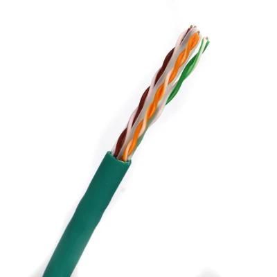 CAT6 4 Pair Ethernet LAN Cable Cat 6 UTP 0.5 CCA CAT6 From China Supply Erethernet LAN Cable CAT6 Cable