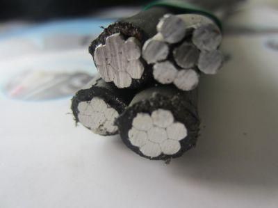 XLPE Insulated Overhead Aluminum Triplex Service Drop ABC Cable 2*2/0+2/0AWG