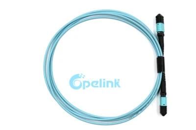 High Quality OEM High-Density Om3 MPO-MPO Trunk Fiber Optic Patch Cord