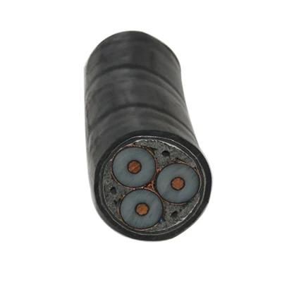 3 Core 50mm 95mm XLPE Shielded Copper Conductor Armored Power Cable Factory Price