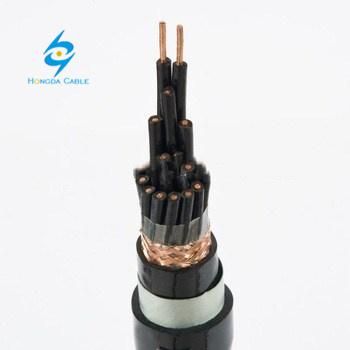 Tinned Copper XLPE Insulated PVC Sheathed Braid Shield Control Cable