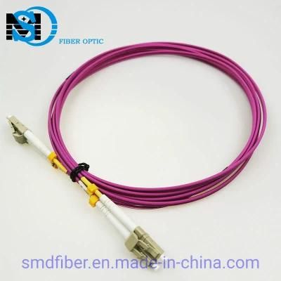 FTTH Om4 Sc-Sc Duplex Fiber Optic Patchcord