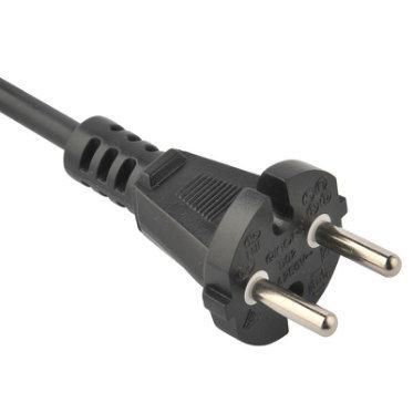 European 16A 2-Pin Power Cord Plug with VDE Approved (AL-152)