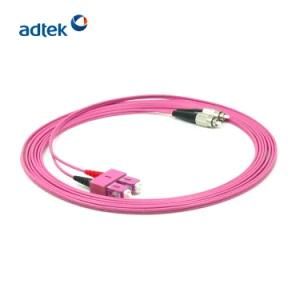 3D Test Passed Sc Connector 12 Fiber Fan out Corning Fiber Optic Patch Cord