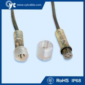 4 Pin Transparent Waterproof Connector Wire for LED Cable