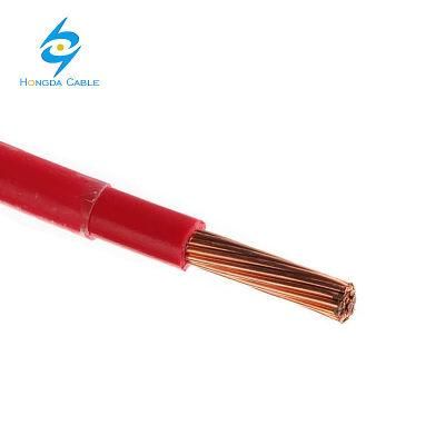 Stranded Copper Green Red Blue Black Building Wires Thhn Cable Electric Conductor 6 8 10 12 AWG